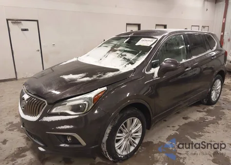 2017 Buick Envision Preferred from USA, damaged, VIN LRBFXASA2HD110844